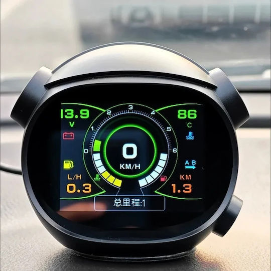 Mizoo Digitales Instrument Obd2 Head Up Display Tachometer RPM-Zähler Für Auto 4002-99
