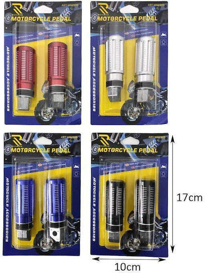 Rchang Motorcycle Foot Pegs in Blue Colour 230693