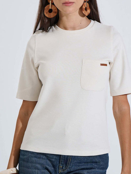 Bill Cost Bluse Beige