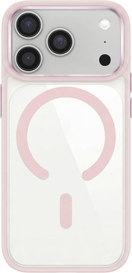 Jaym Bumper Case Iphone 17 Pro Compatible Magsafe Reinforced Frame Pink