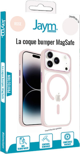 Jaym Husa Bumper Iphone 17 Pro Max Compatibil Cu Magsafe Marginile Întărite Roz