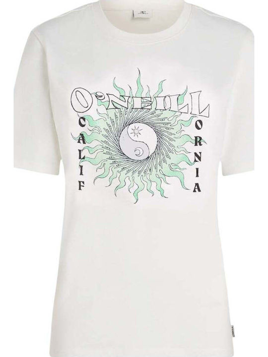Damen T-shirt Weiß