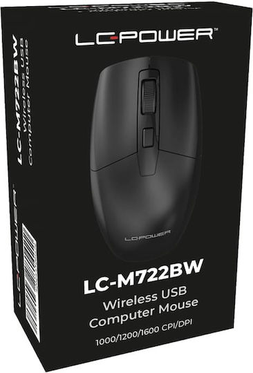 LC-Power LC-M722BW Безжична Мишка Черна