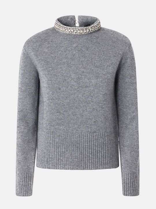 Bluza Damă Mânecă Lungă Gri