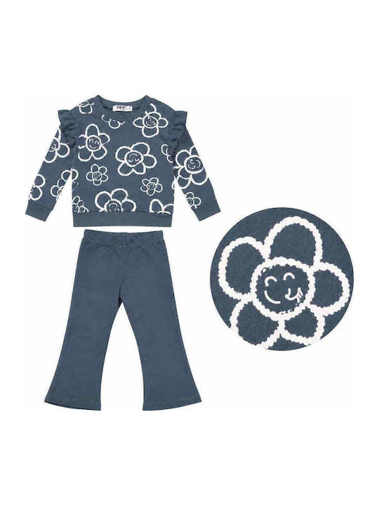 Kids Set with Pants & Coat Winter 2 Pieces Blue Mirage
