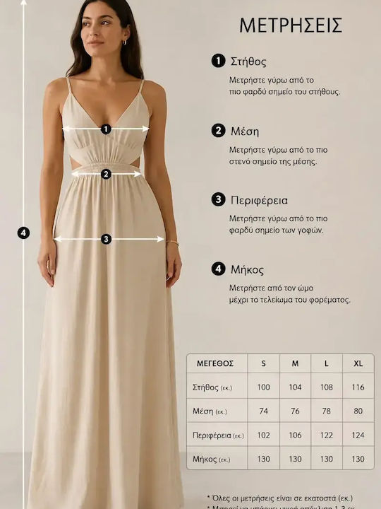 Summer Midi Evening Satin Dress with Slit Black