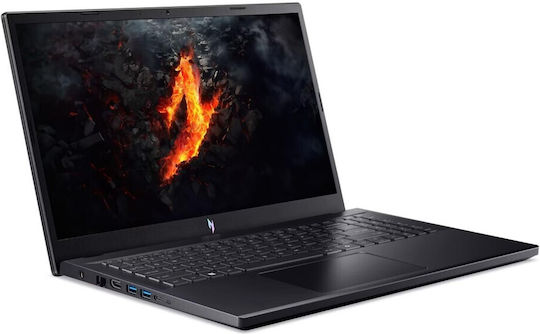 Acer Nitro V 15 ANV15-41 15.6" IPS FHD 165Hz (Ryzen 7-7735HS/16GB/512GB SSD/GeForce RTX 4050/Fără sistem de operare) Negru Obsidian (Tastatură US)