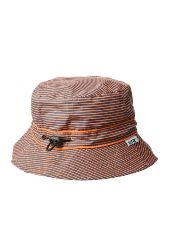 Banz Παιδικό Καπέλο Bucket Υφασμάτινο Αντηλιακό Πορτοκαλί