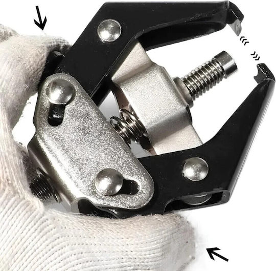 Extractor pentru brațul ștergătorului auto Zola cu 2 brațe interval de lucru 10-40 mm oțel carbon terminale rulmenți
