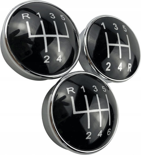 Mâner Schimbător Viteze Audi Negru 5 Viteze 12 Mm