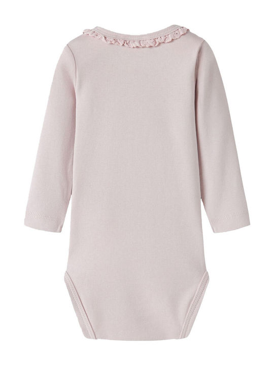 Lil' Atelier Rosa Baby-Strampler