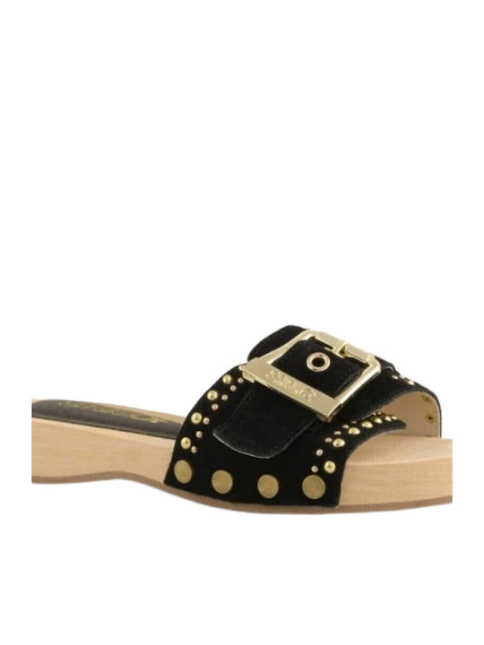 Women's Flat Sandals Black