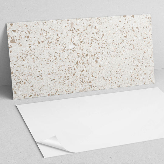 Ready To Install Vinyl Tile Set Small Stones Design 6x60x30 Pcs
