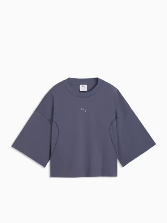 Pumatech Sense Γυναικείο Αθλητικό Oversized T-shirt Inky Depths