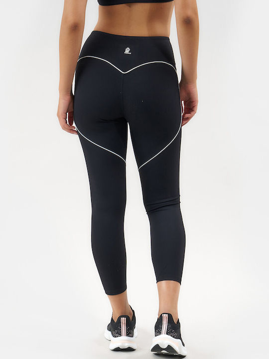 Training Women's Capri Leggings High Waist Black