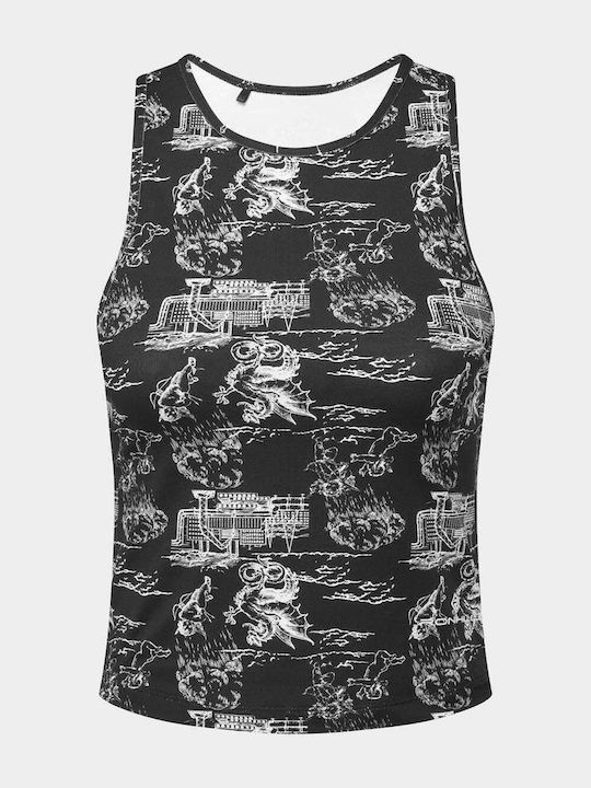 Bluza Damă De Vară Fără Mâneci Neagră