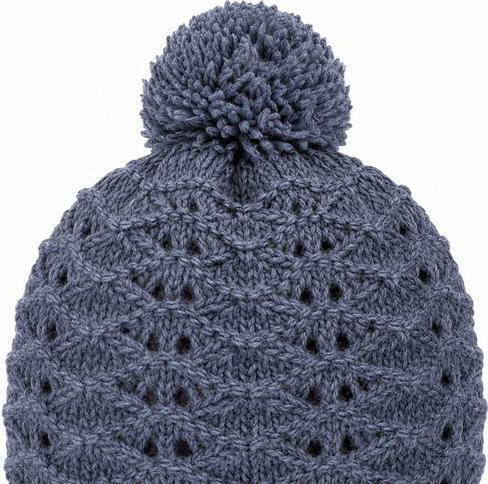 Beanie Damen Strickmütze in Blau