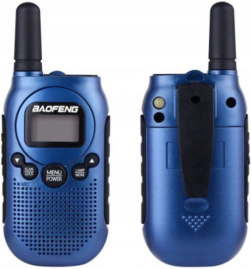 Baofeng Bf-t6 Panda Walkie-talkie Albastru 2 Bucăți