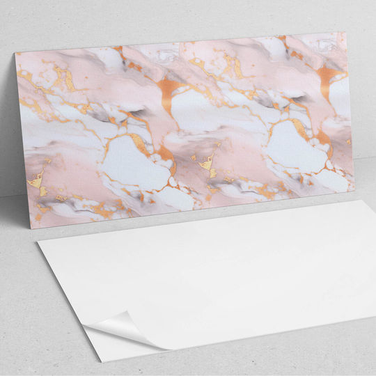 Printed Vinyl Tile Stickers Marble Pattern Decorative Elements 6x60x30 Pcs