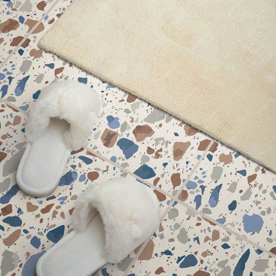 Decorative Vinyl Tile Stickers Natural Stone Print 4x50x50 Pcs