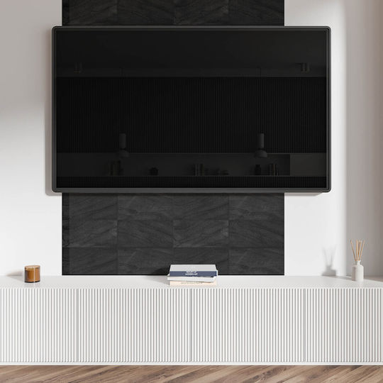 Vinyl Decoration Print Assembly Without Tools Dark Stone Slabs 6x60x30 Pieces
