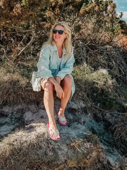 Islanders Flip Flops in Pink Colour