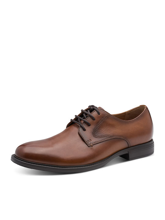 Leather Men's Casual Shoes Tabac Brown