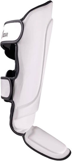 Okami Adults White Shin Guards