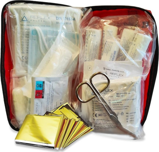 Reflex Polska Auto Erste-Hilfe-Set Tasche mit Ausrüstung