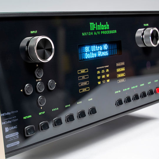 McIntosh Hi-Fi Stereo Preamplifier MX124