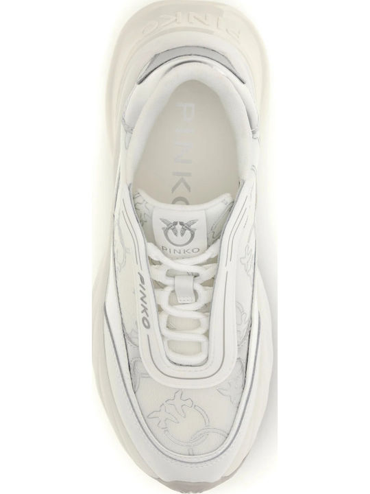 Ariel Women's Chunky White Sneakers