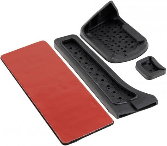 NTY Set De Pedale Auto Universal Argintii 3 Bucăți