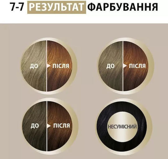 Schwarzkopf Cremă Vopsea de Păr 7-7 Blond Închis Cupru