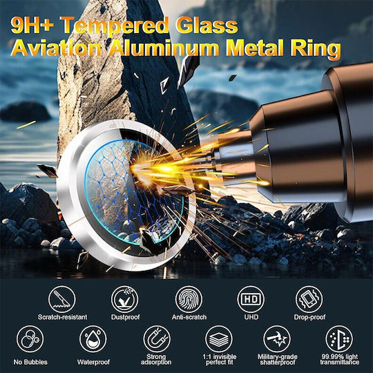 Kalebol Camera Protection Tempered Glass Pink for Samsung Galaxy Z Fold8 5g