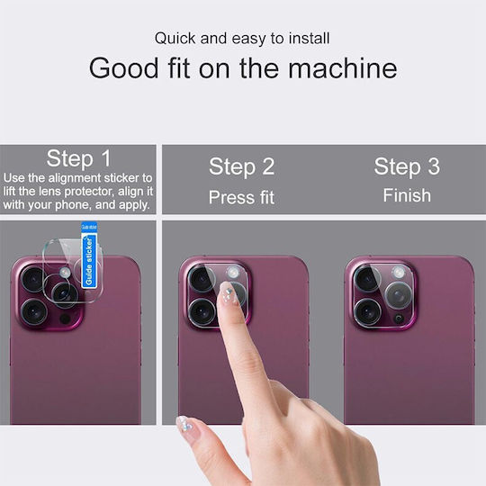 Imak Lens Mobile Camera Protector Tempered Glass Transparent for Samsung Galaxy Z Fold8 5g