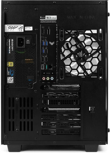 Komputronik Level UP F38 Gaming Desktop PC (Ryzen 7-7800X3D/32GB DDR5/2.0TB SSD + 8.2TB HDD/Radeon RX 9070 XT/W11 Home)