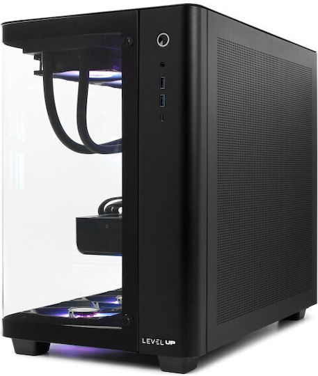 Komputronik Level UP F38 Gaming Desktop PC (Ryzen 7-7800X3D/32GB DDR5/2.0TB SSD + 8.2TB HDD/Radeon RX 9070 XT/W11 Home)