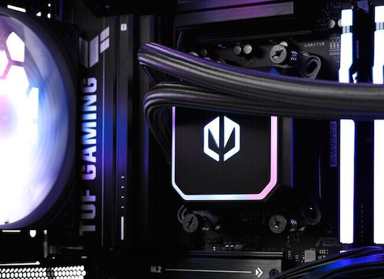 Komputronik Level UP F38 Gaming Desktop PC (Ryzen 7-7800X3D/32GB DDR5/2.0TB SSD + 8.2TB HDD/Radeon RX 9070 XT/W11 Home)