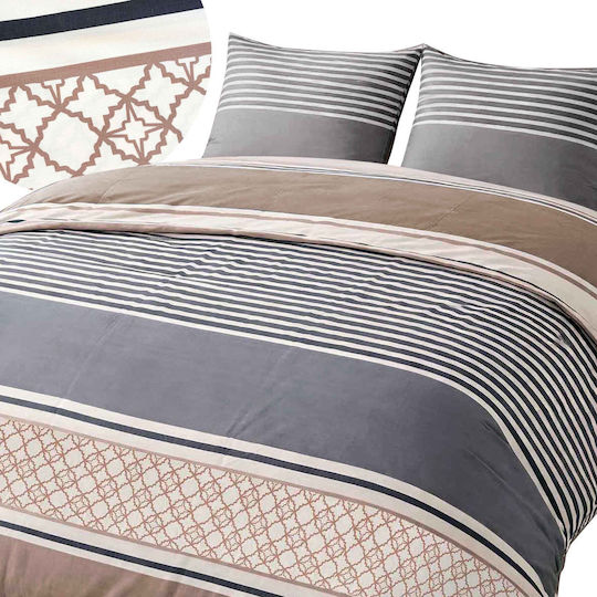 Darymex Single Set 140x200cm Grey Brown