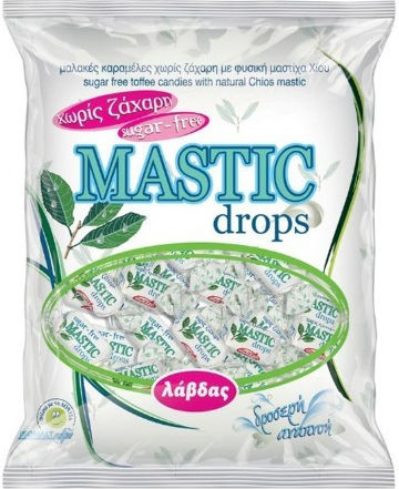 Lavdas Candies with Mastic Flavour No Added Sugar 150gr