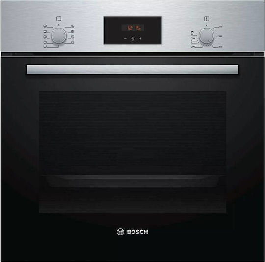 Bosch Φούρνος άνω Πάγκου 66lt με Εστίες Υγραερίου Π59.4εκ. Inox