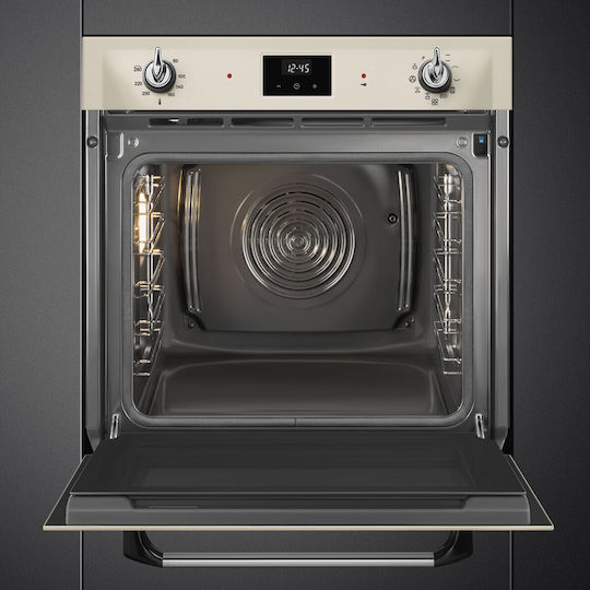 Smeg Φούρνος άνω Πάγκου 68lt Π59.7εκ. Μπεζ