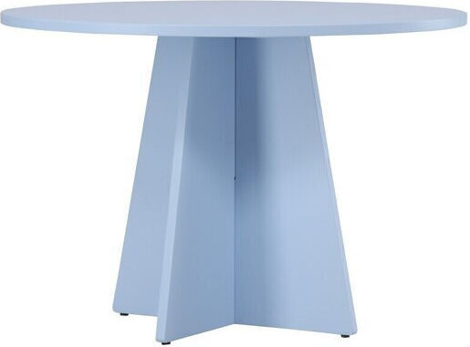 Dallas 4451 Round Extendable Blue 75x75cm