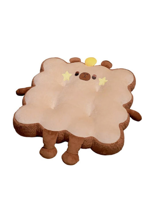 Kids Decorative Pillow Brown 40x40cm