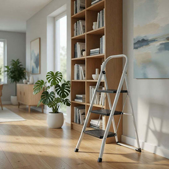 Iron Step Ladder 3 Steps 105cm