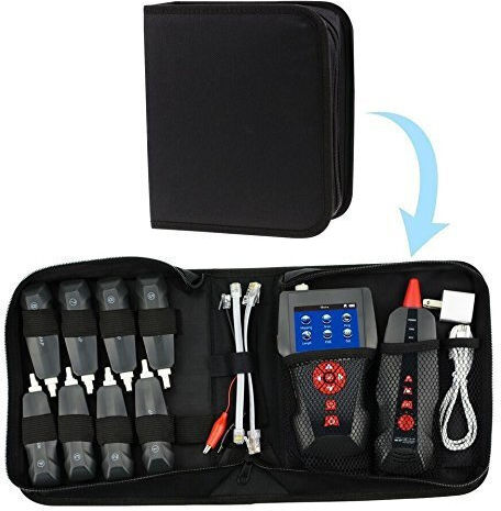 Tester de cabluri Noyafa Multifuncțional Poe Ping Suportă Rj45 Rj11 Cat5 Cat6 Nf-8601w