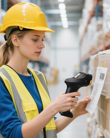 Inateck Handheld-Scanner Drahtlos mit 2D- und QR-Barcode-Lesefunktion