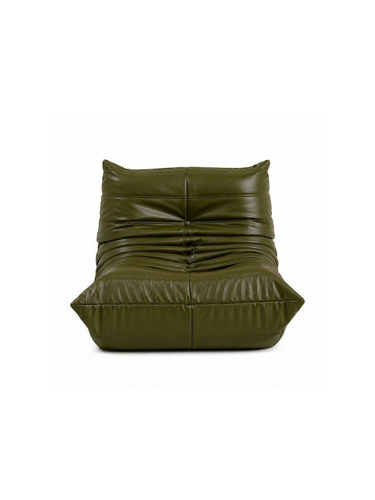 Fotoliu Puf Togo Kaki 97x85x70cm