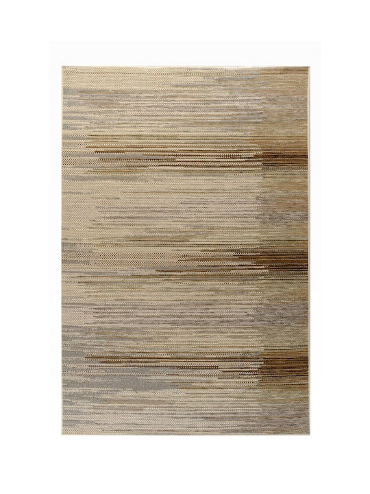 Tzikas Carpets Summer Bedroom Rugs Set Grey Beige 390-0-335-71002-105 2pcs