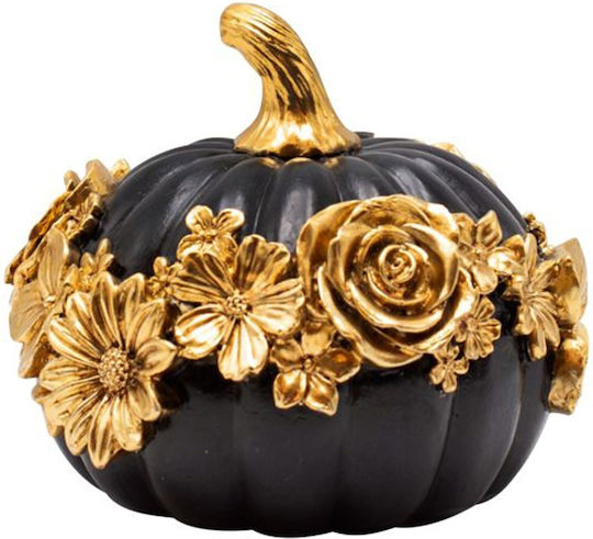Set Decorative Pumpkins Polyresin 13.3x13.5x10.7cm 2 Pieces
